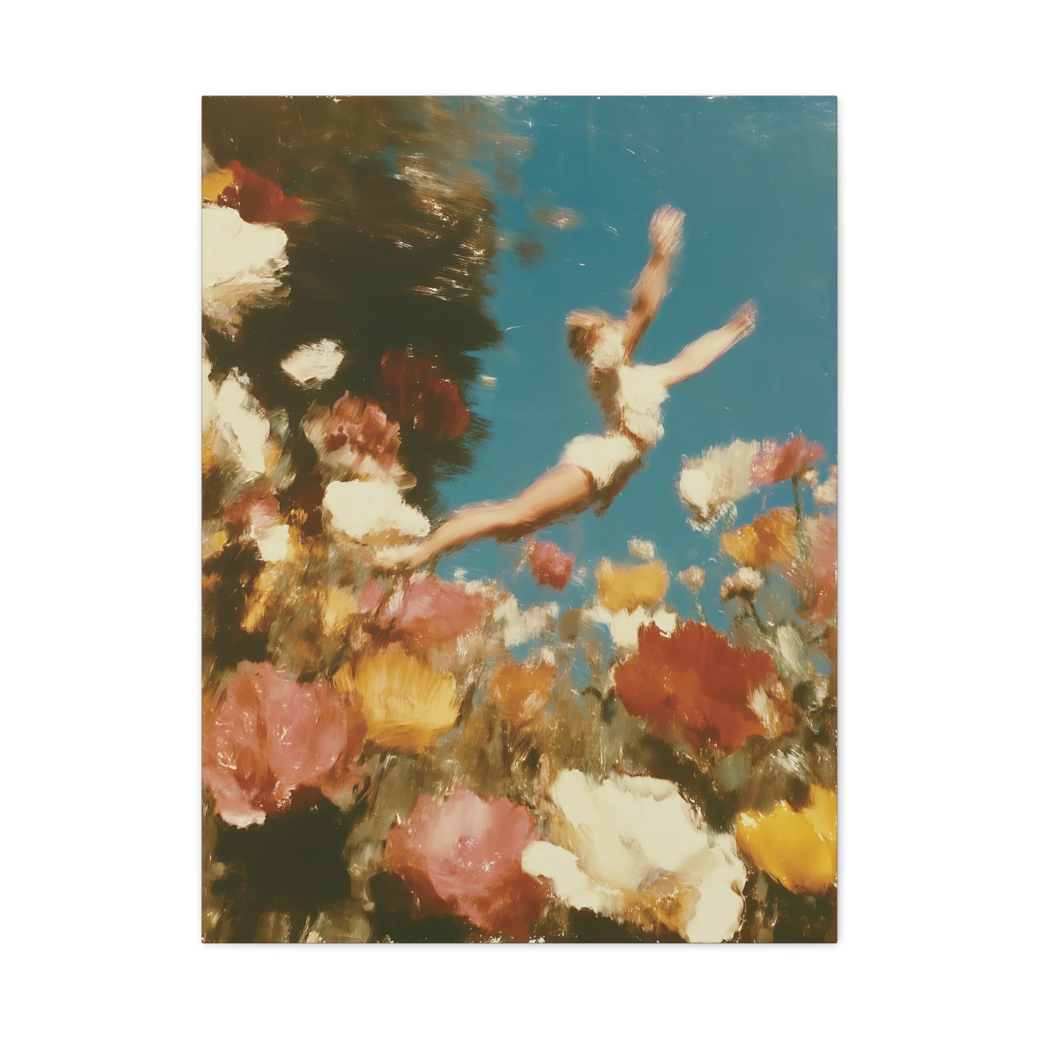 Girl in Flight – Dreamscape Canvas Wall Art