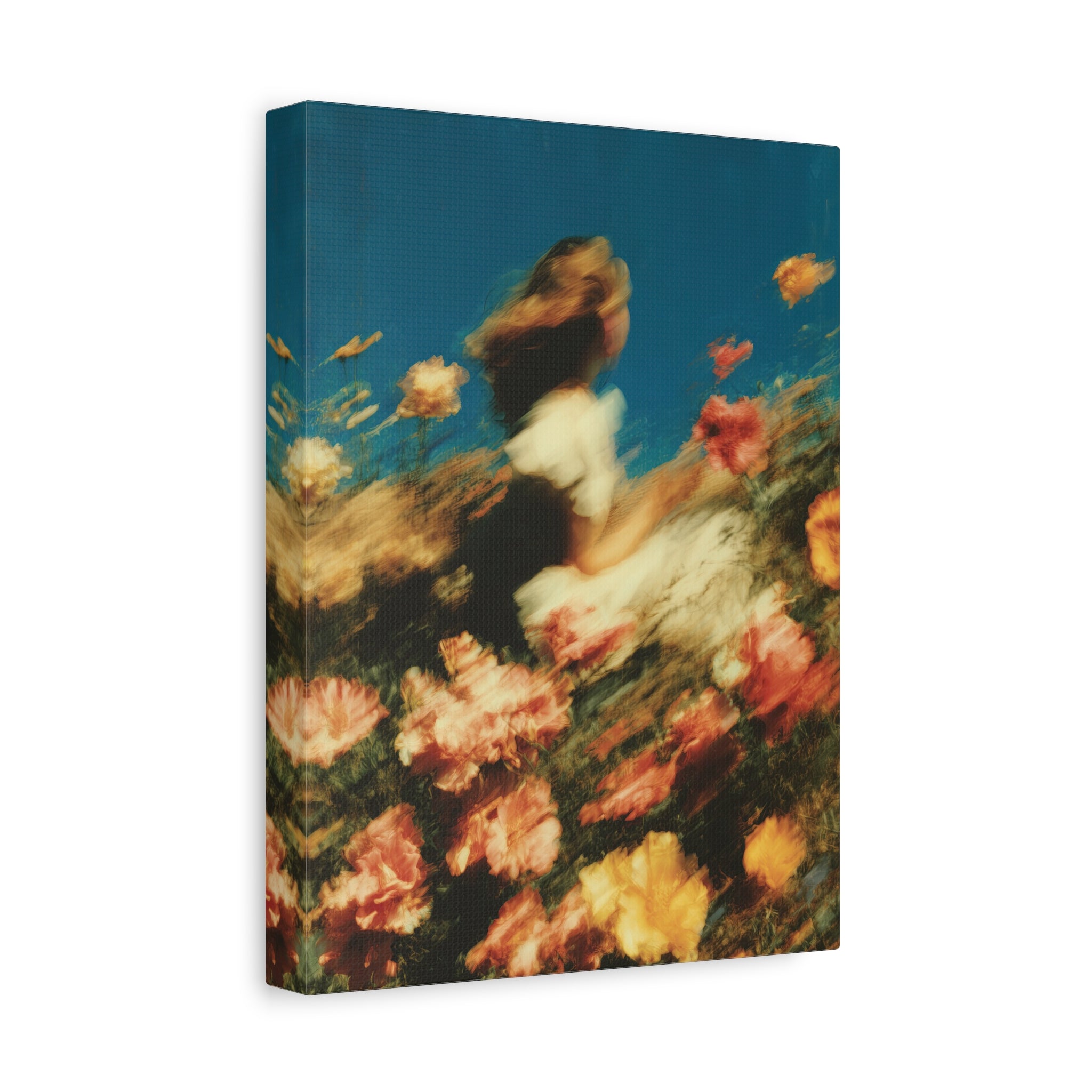 Republic of Venus™ retro floral abstract canvas print