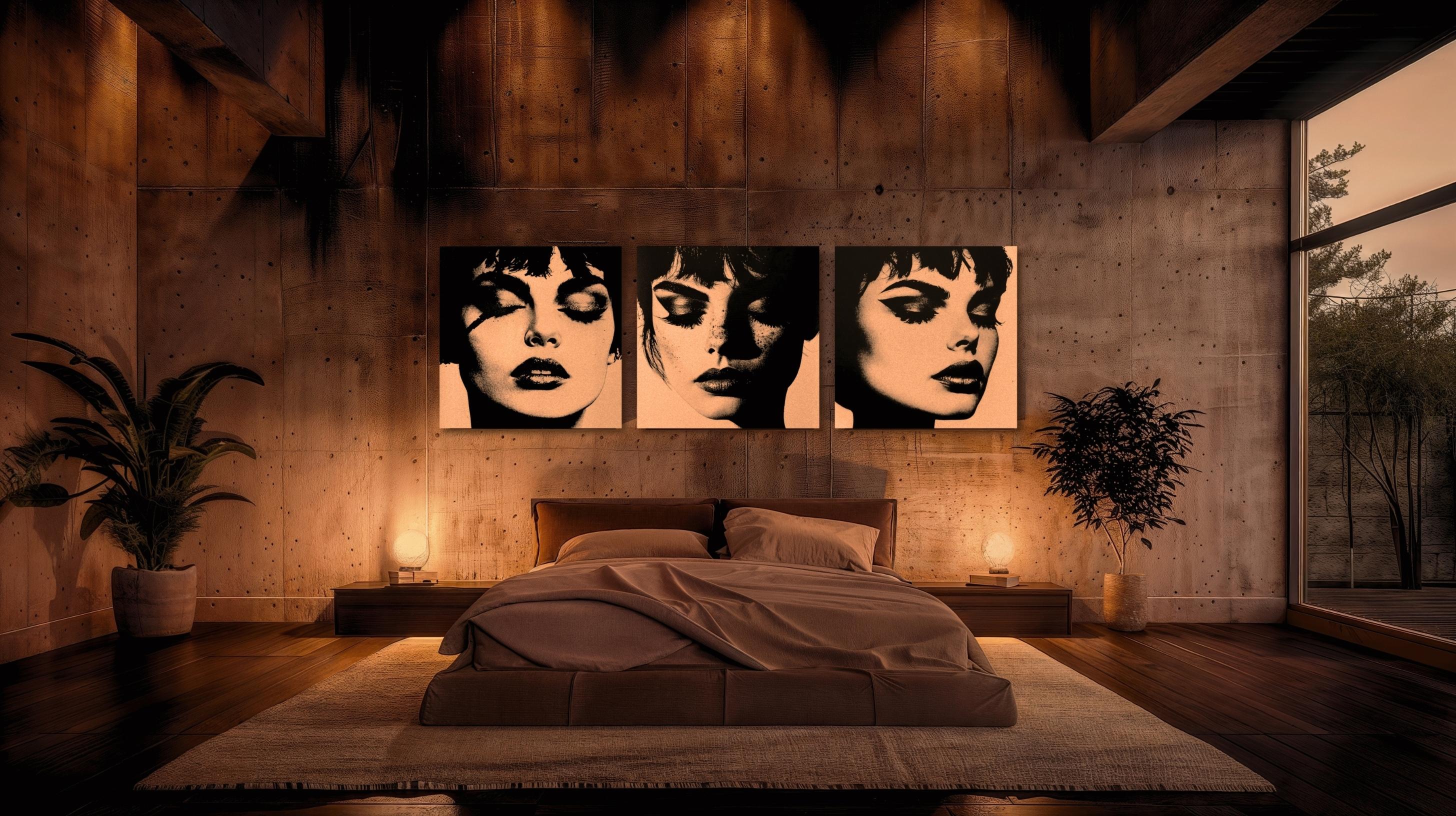 Republic of Venus™ vintage inspired black and white artwork