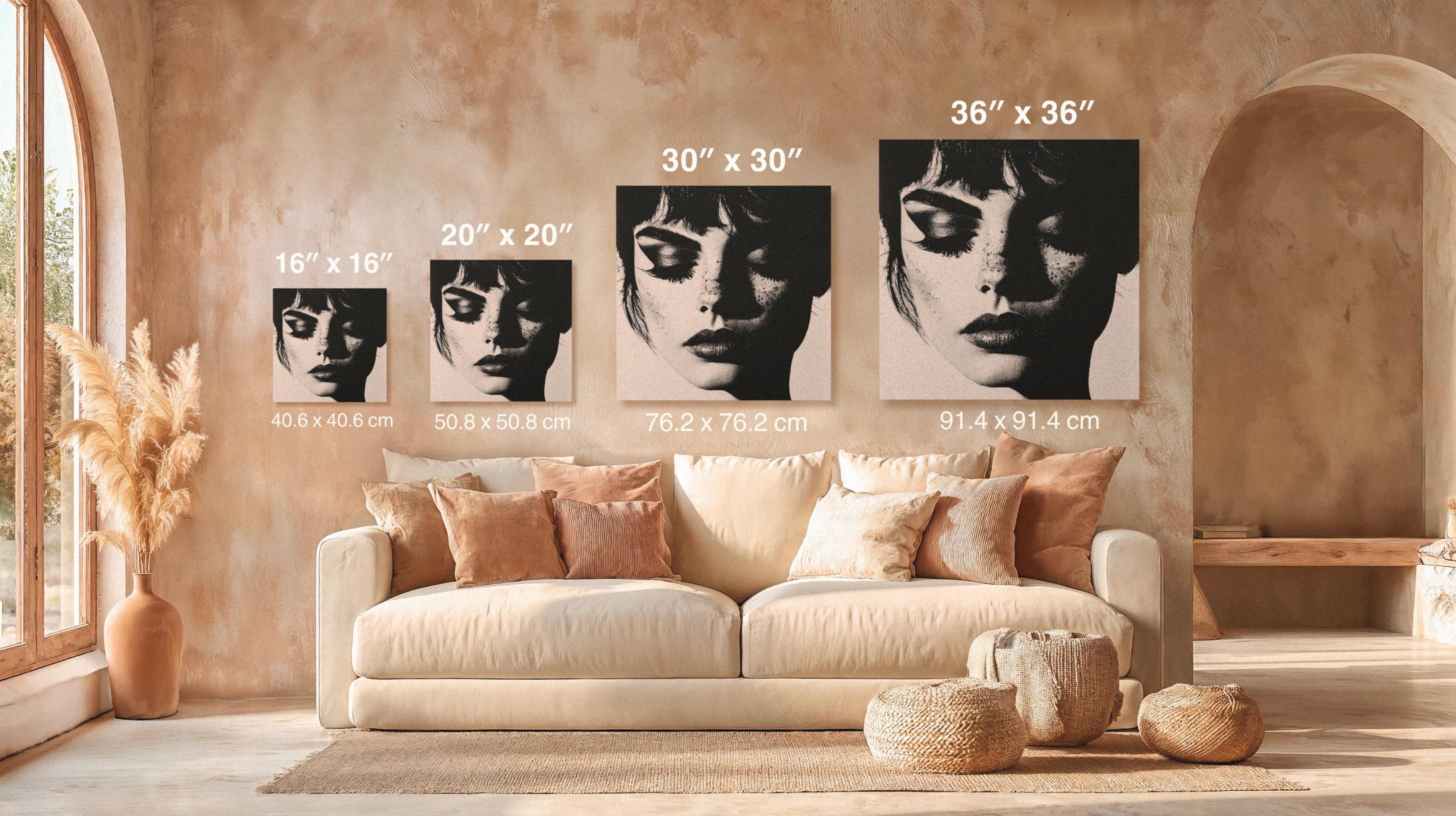 Republic of Venus™ black and white film noir wall art