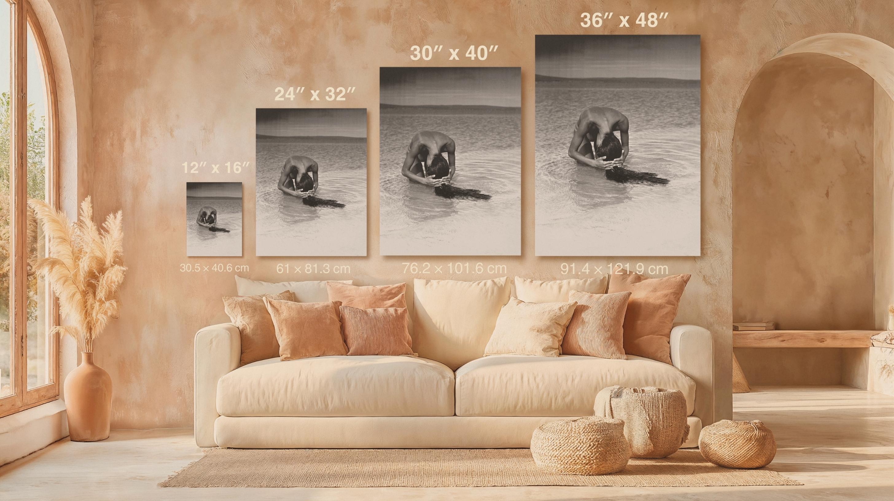 The Girl and the Sea Coastal Wall Art