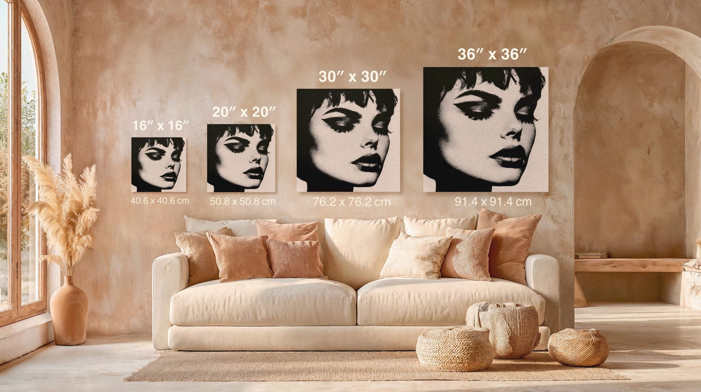 Republic of Venus™ black and white film noir wall art