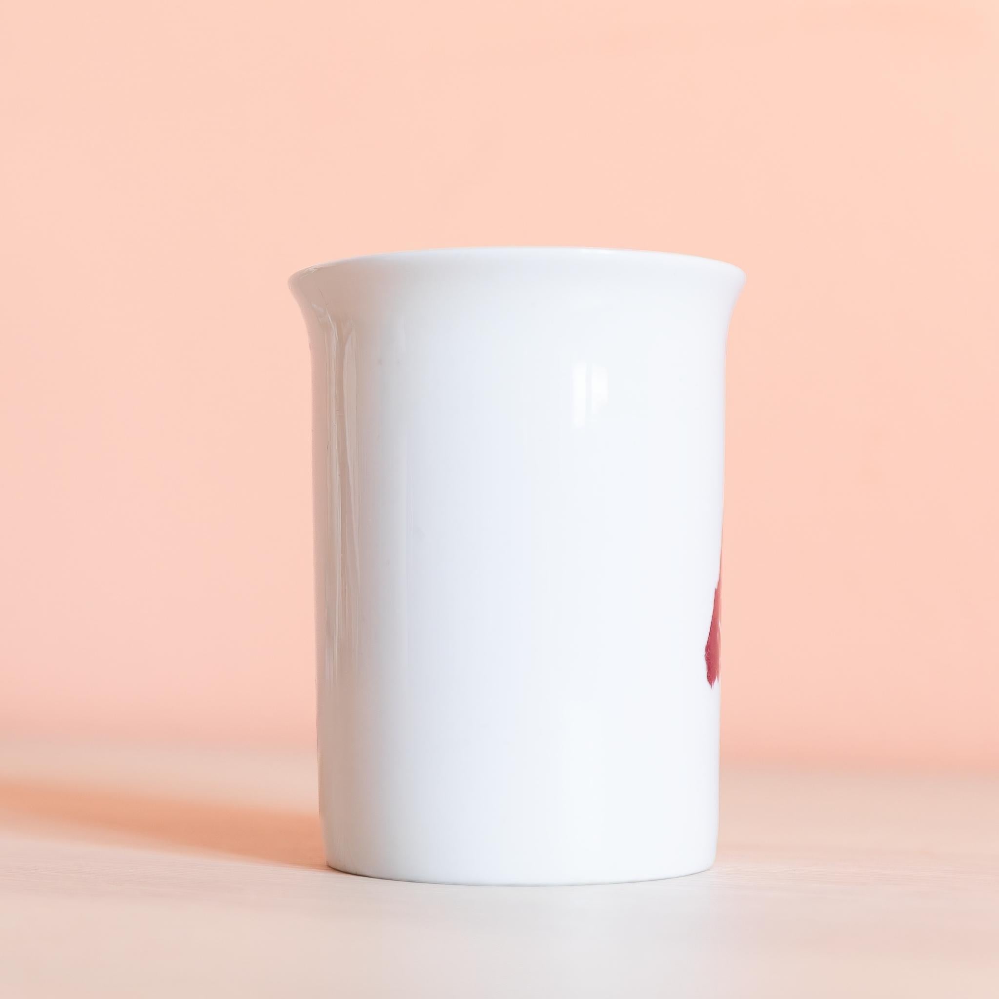 Zebra monogram mug for couples by Republic of Venus™