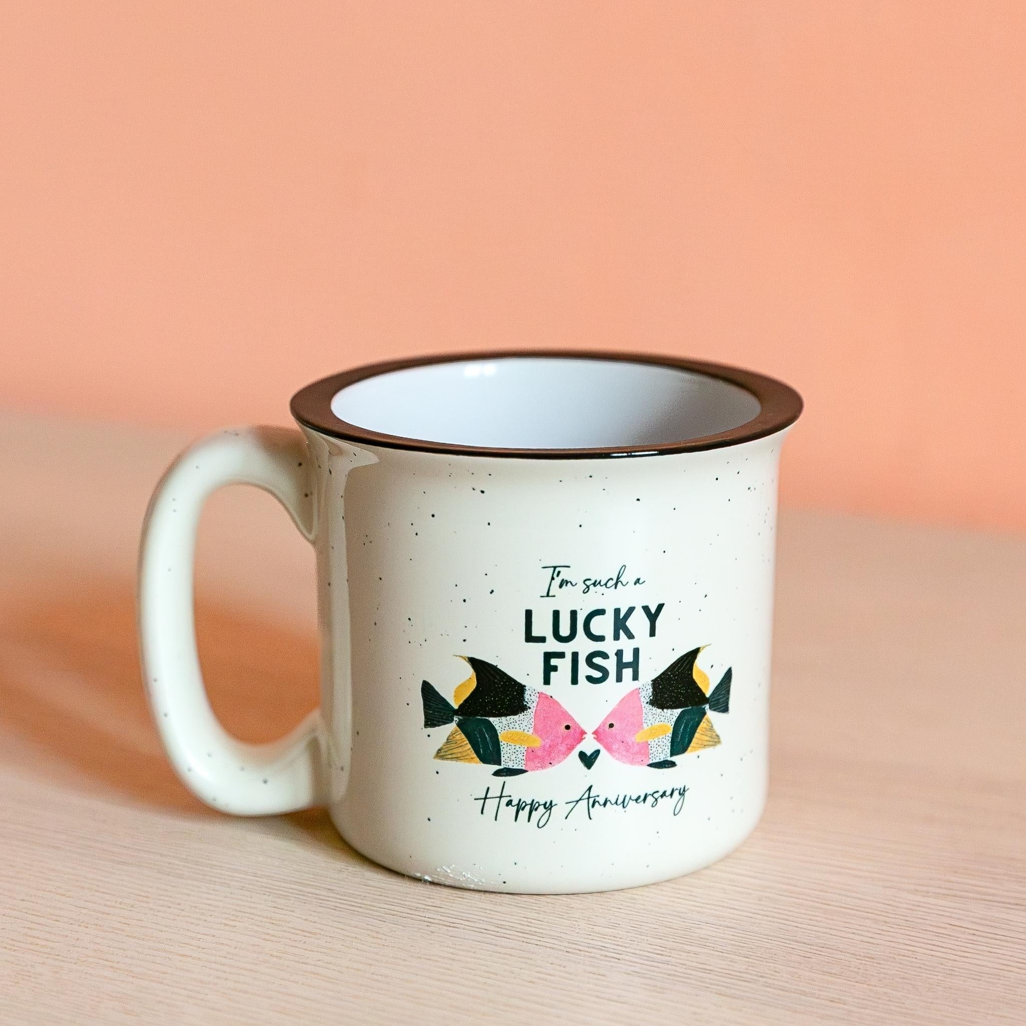 Republic of Venus™ Lucky Fish anniversary mug