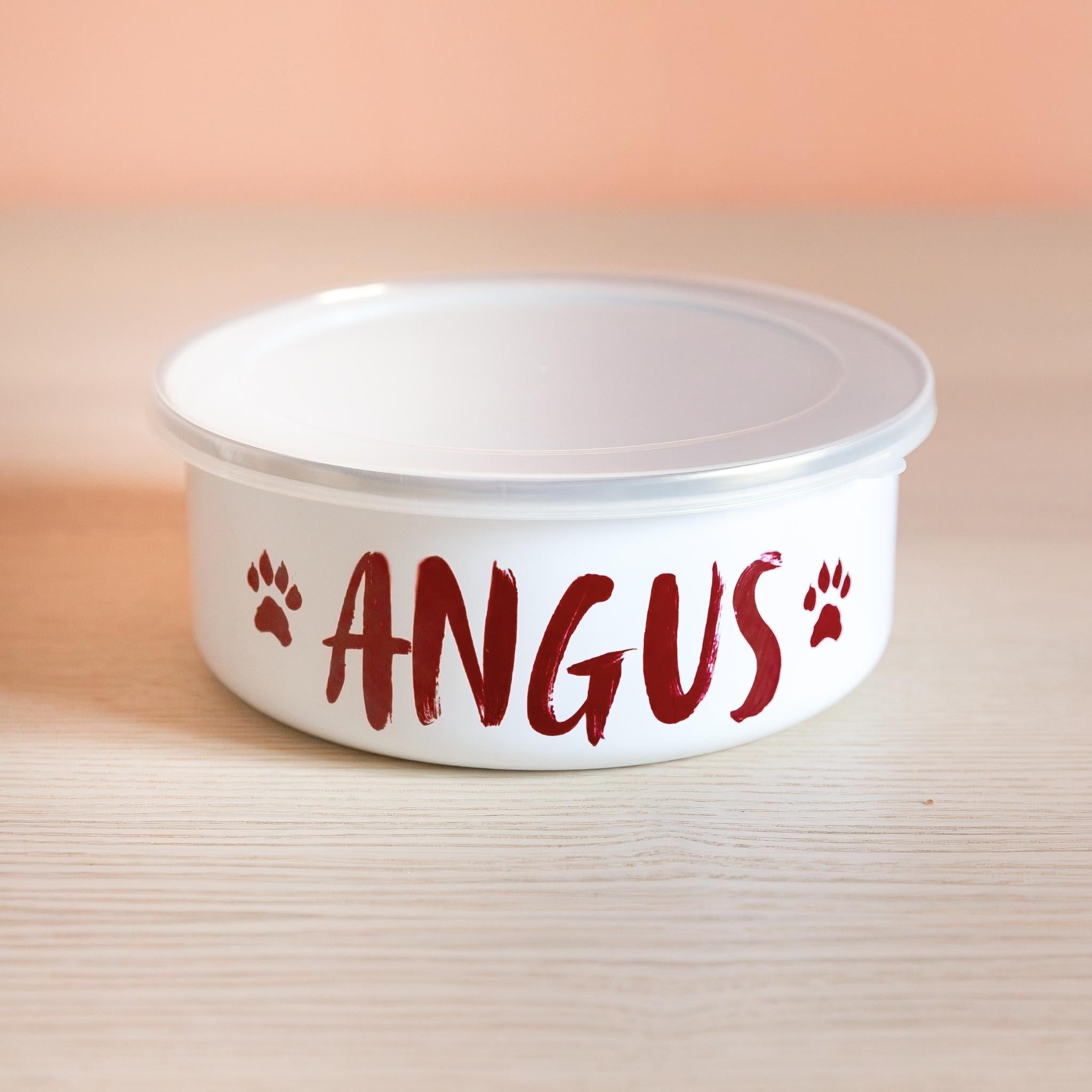 Personalized dog food bowl for travel Republic of Venus™