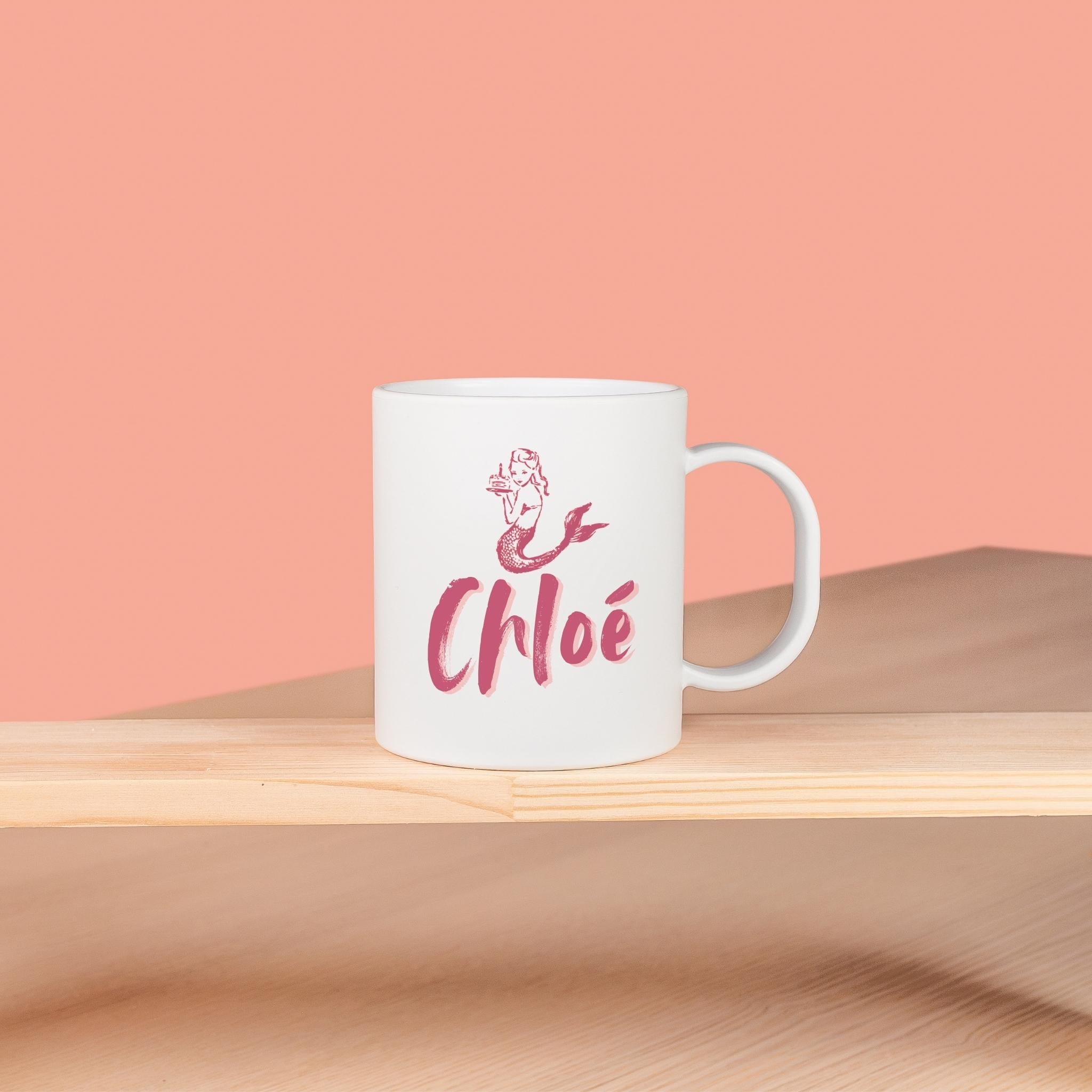 Personalized Mermaid Mug for Kids — 11 oz (325 ml)