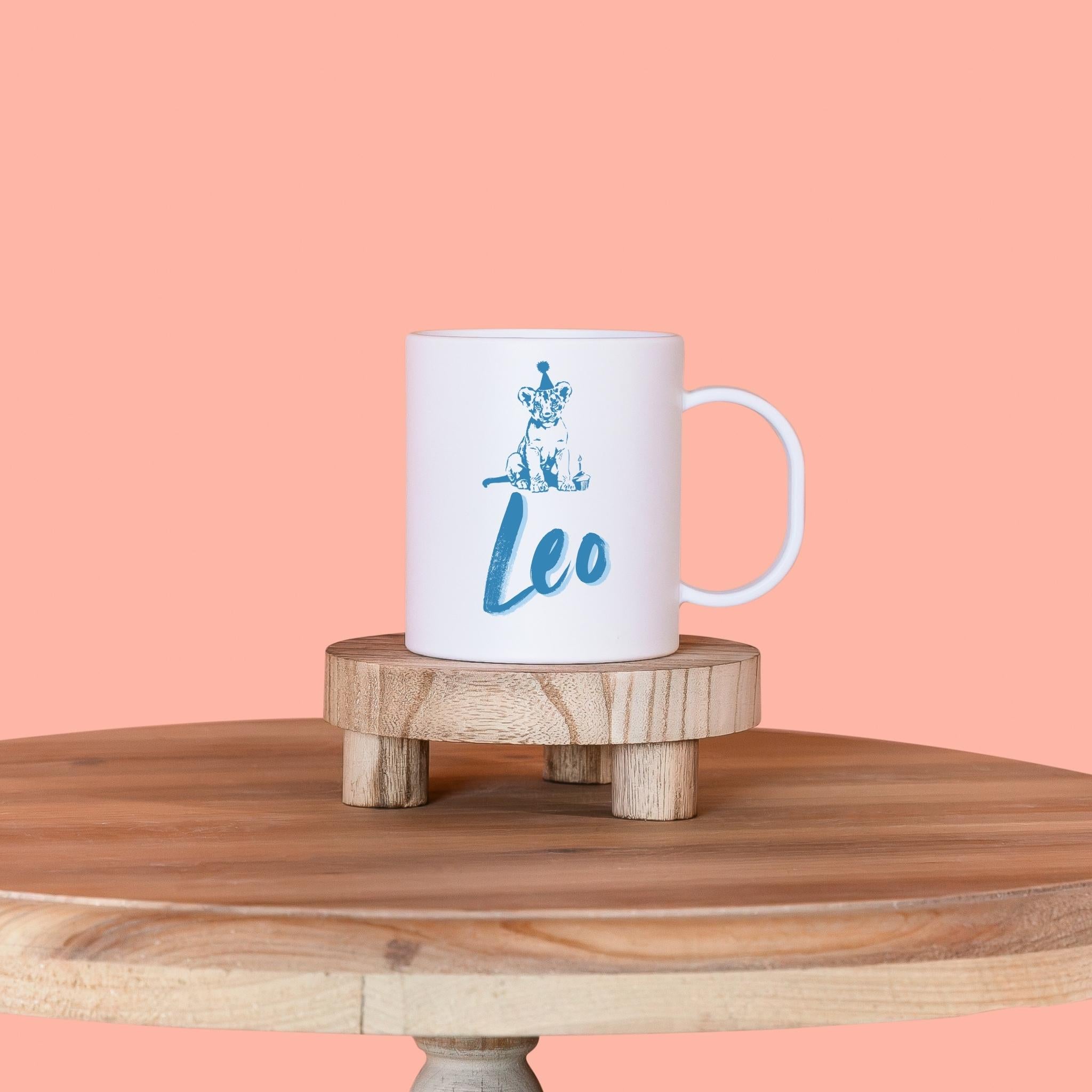 Personalized Lion Mug for Kids — 11 oz (325 ml)