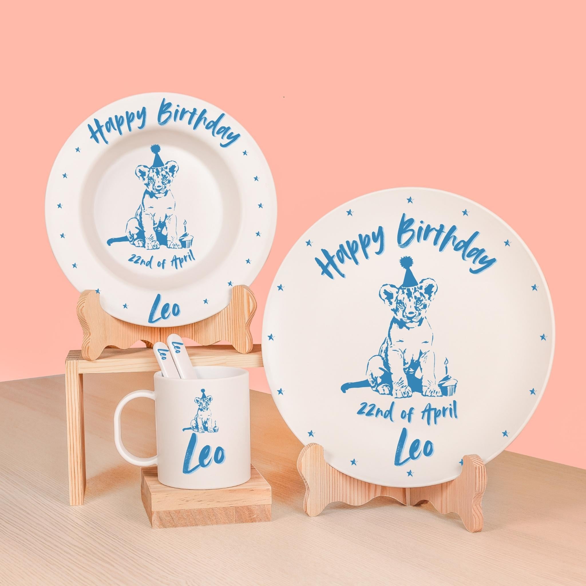 Republic of Venus™ custom lion birthday gift set